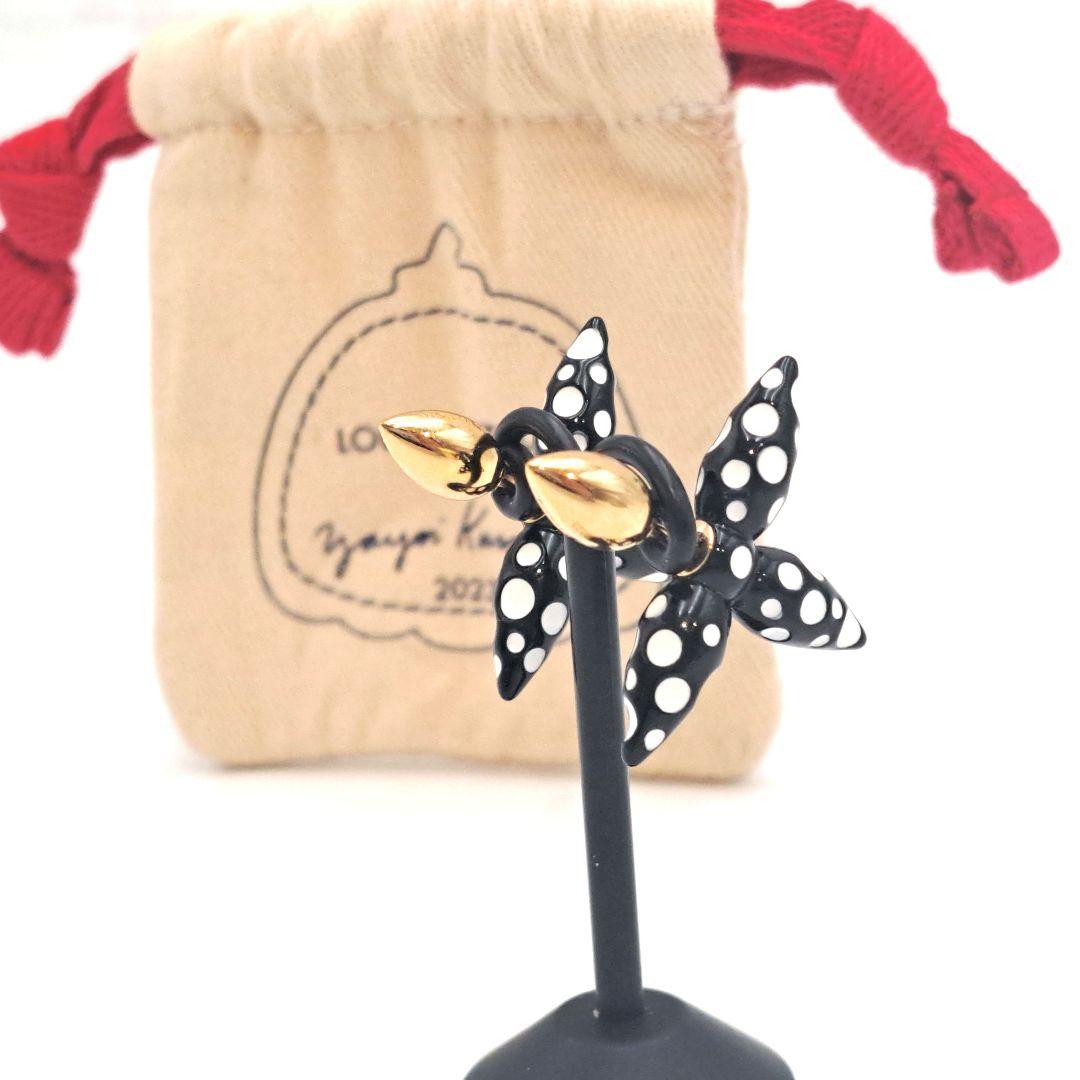 LV×YK ブックル ドレイユ・ルイゼット インフィニティ ドット　ピアス