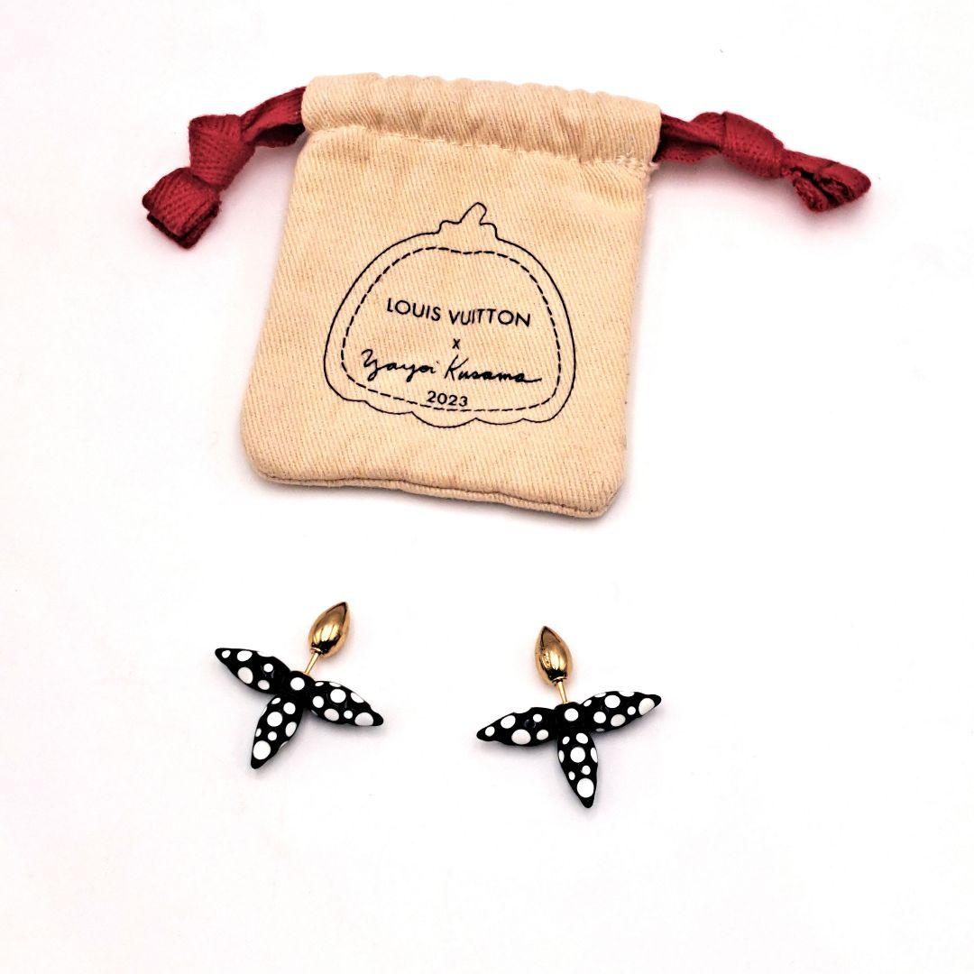 LV×YK ブックル ドレイユ・ルイゼット インフィニティ ドット　ピアス