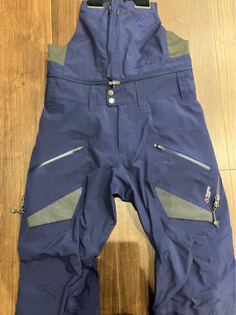中古品Teton Bros TBジャケット&ビブパンツ上下セット女性用Sサイズ
