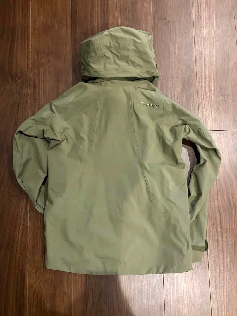 中古品Teton Bros TBジャケット&ビブパンツ上下セット女性用Sサイズ