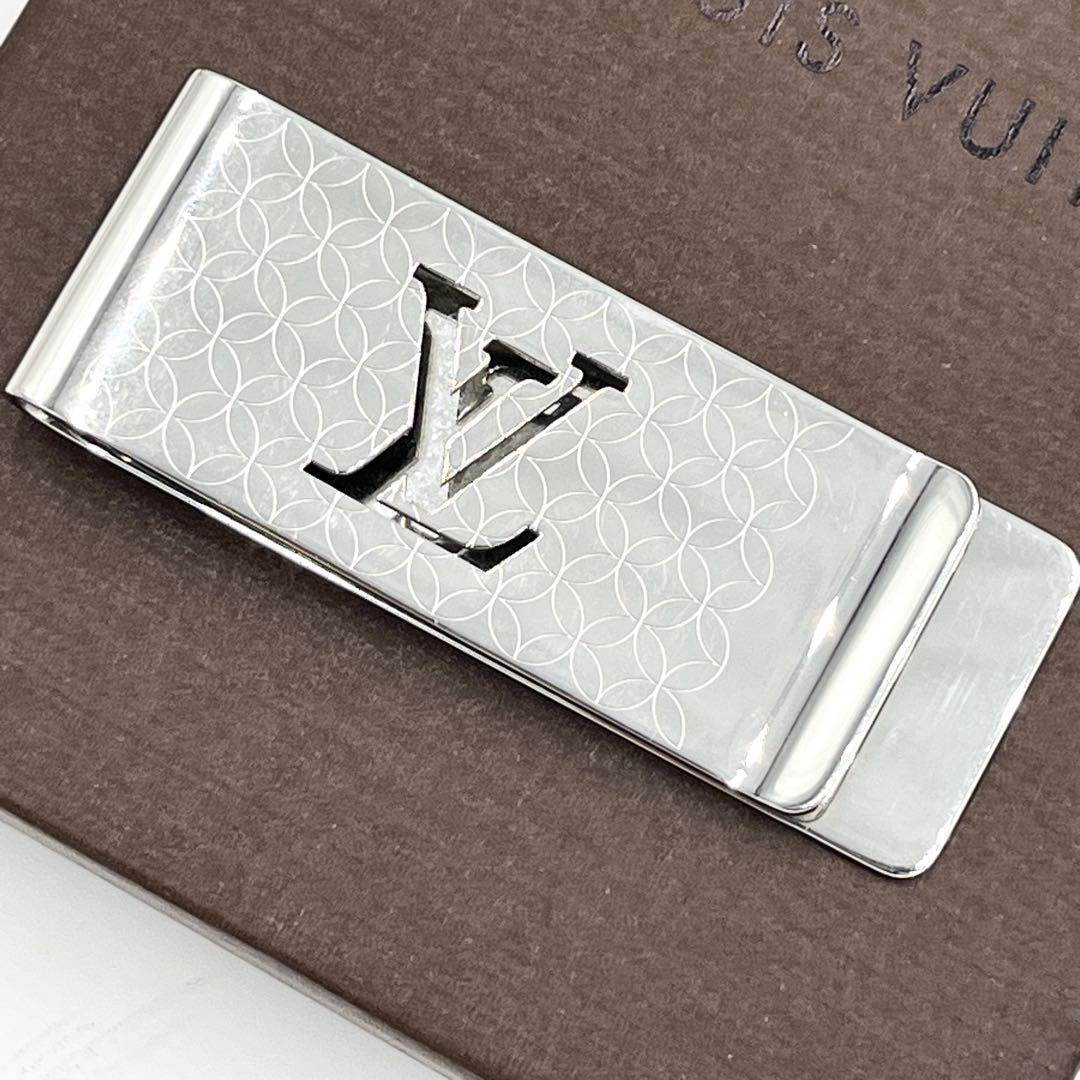 かー　ルイヴィトン マネークリップ パンス ビエ シャンゼリゼ シルバー