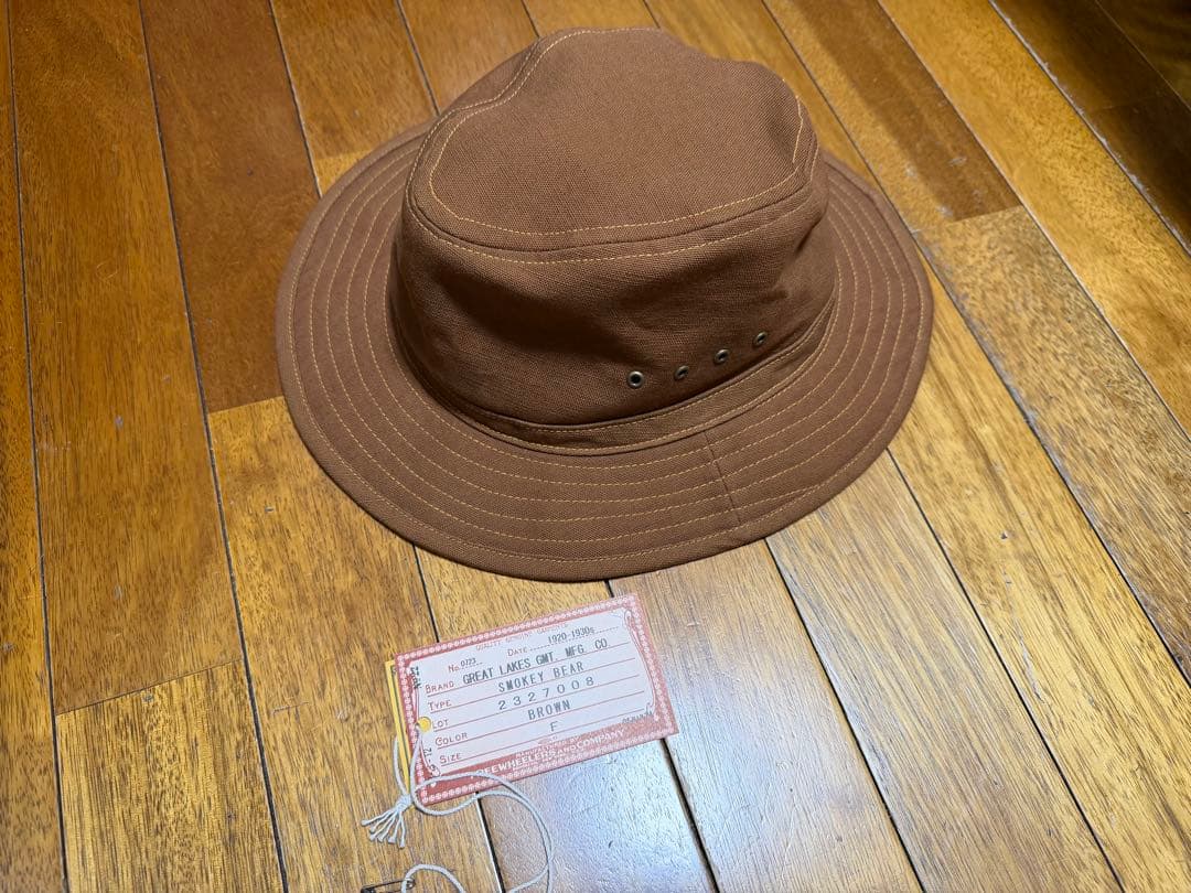 フリーホイーラーズ　スモーキーベア　ハット　ダック　帽子