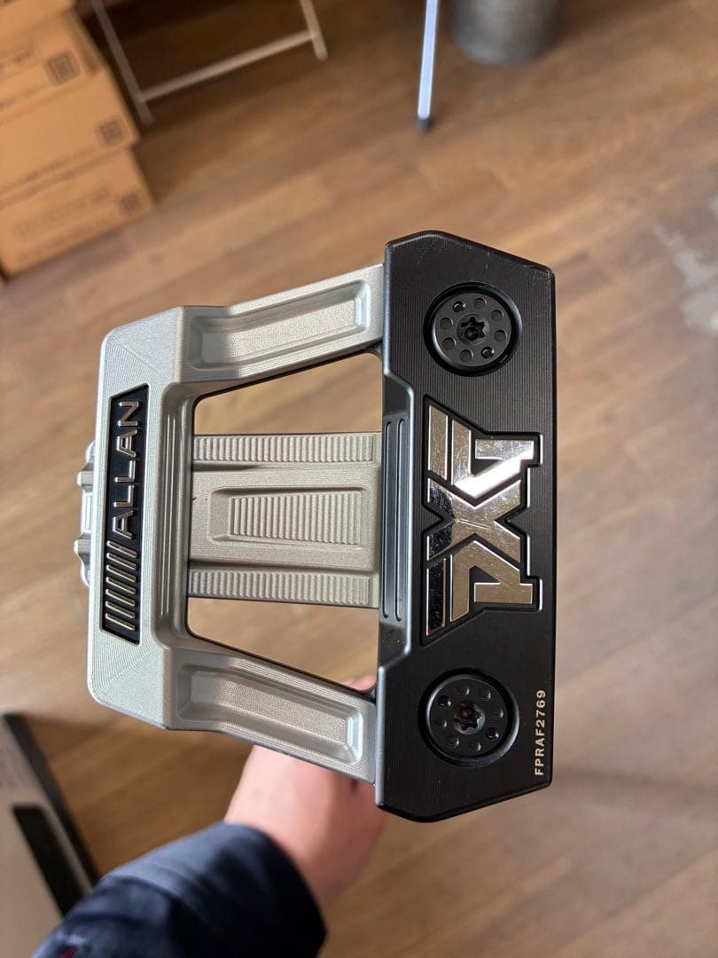 PXG ALLAN パター ヘッドカバー付き　ゼロトルク