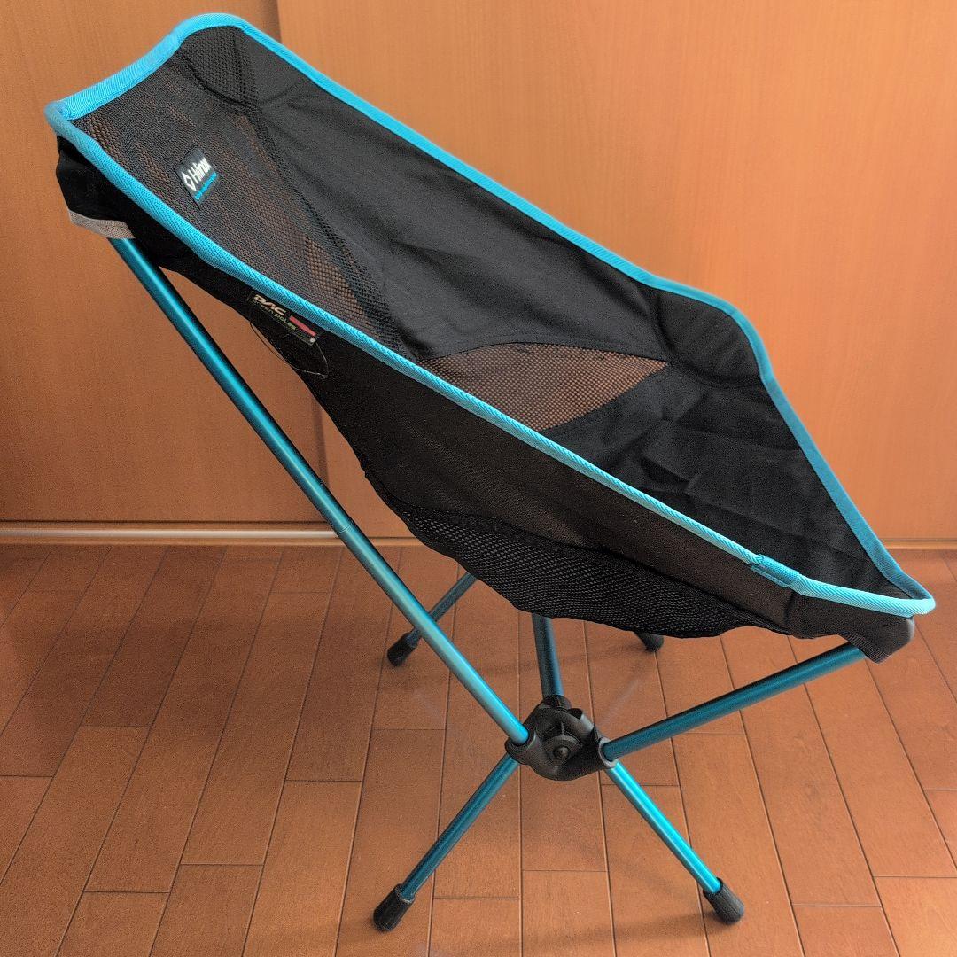 Helinox アウトドアチェア ブラック/ブルー