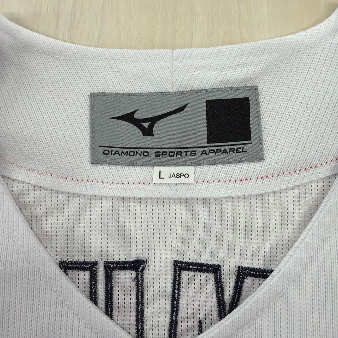 カープ ユニフォーム 田村俊介 選手　60 サイン入り　L