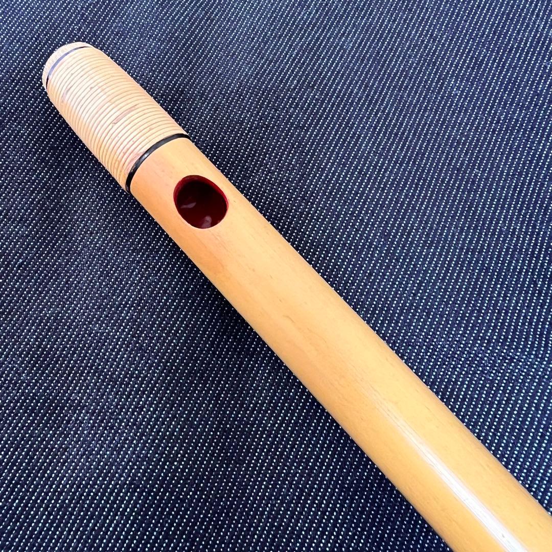 琴風調篠笛 10本調子 ドレミ調 天地籐巻