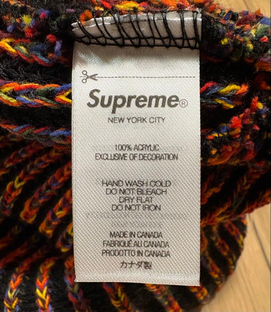 SET割有 Supreme Rainbow Loose Gauge Beanie