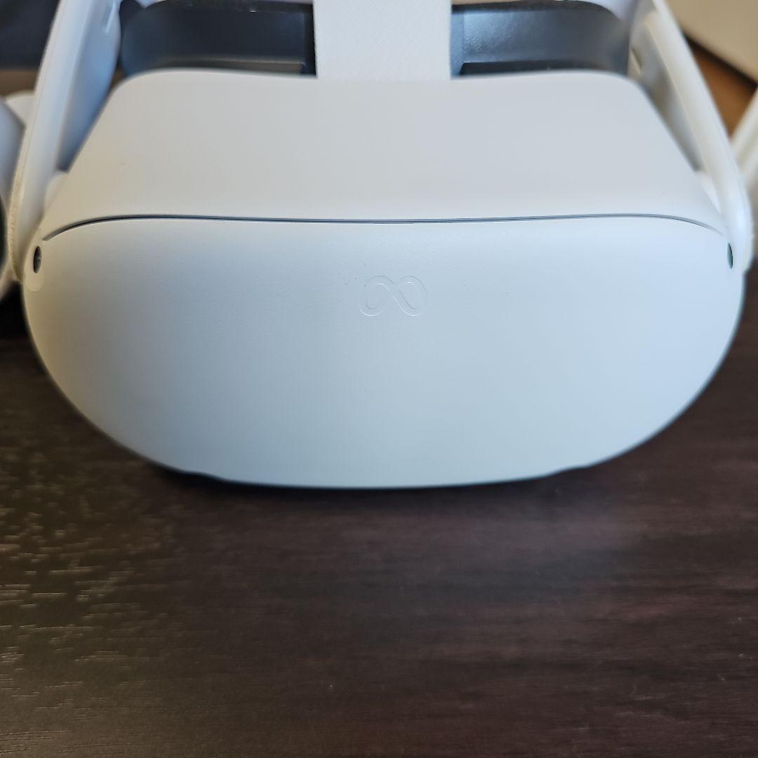 VRヘッドセット ホワイト コントローラー2個付き