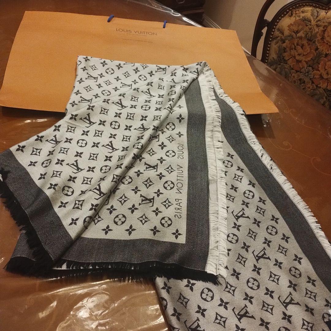 美品！！Louis Vuitton モノグラム ストール 大判