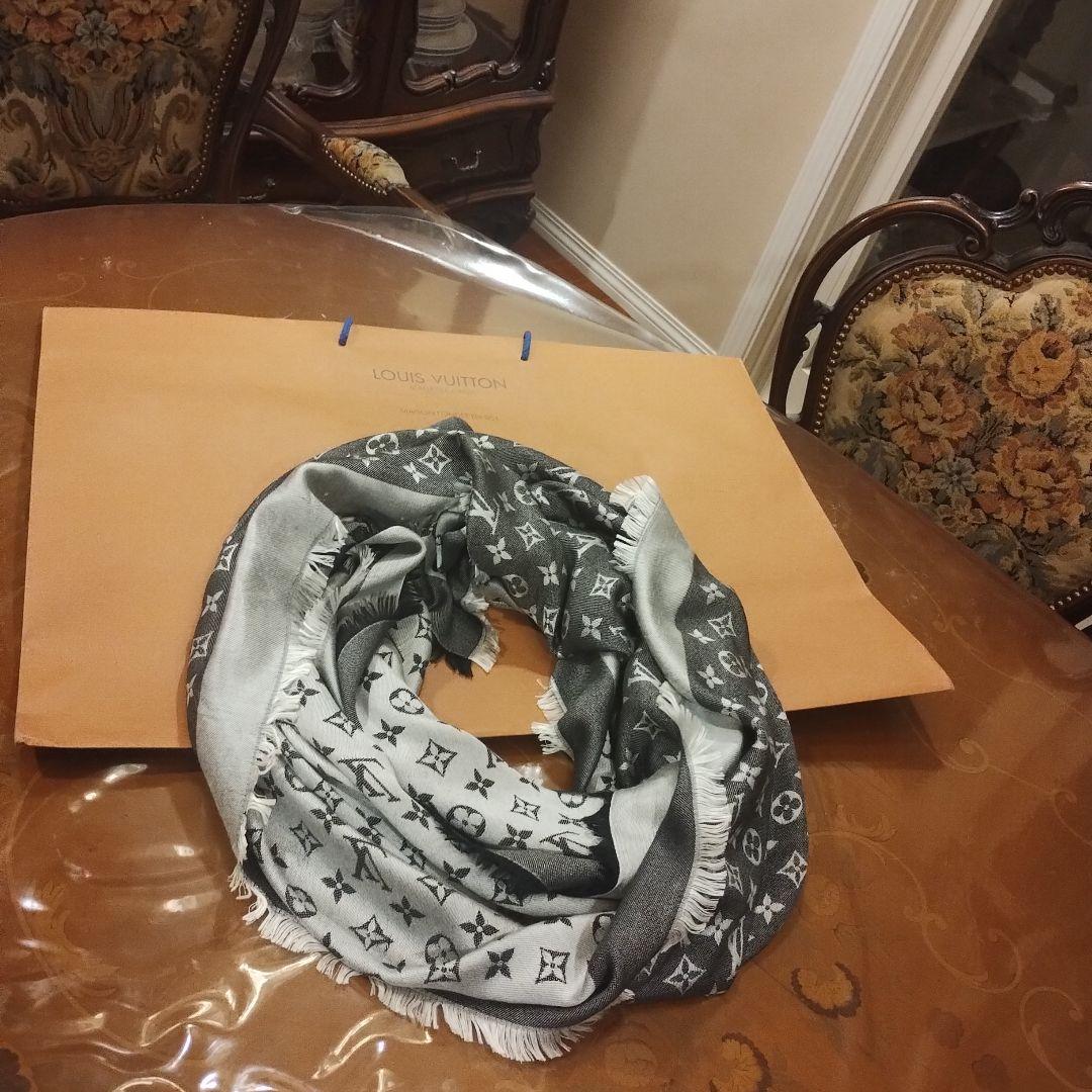 美品！！Louis Vuitton モノグラム ストール 大判