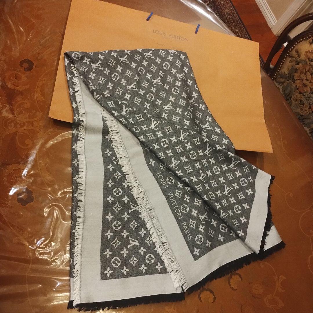 美品！！Louis Vuitton モノグラム ストール 大判