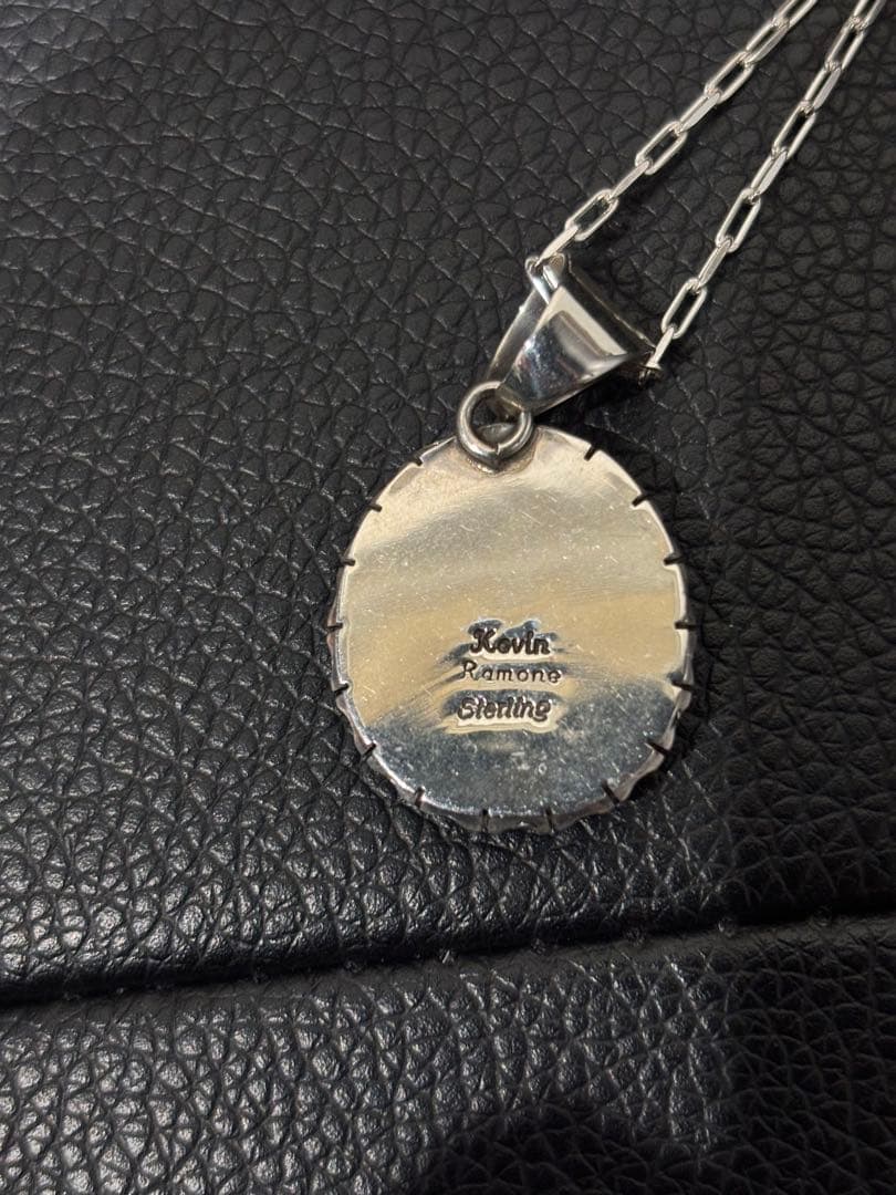 ケビンラモーン　ターコイズネックレス　インディアンジュエリー