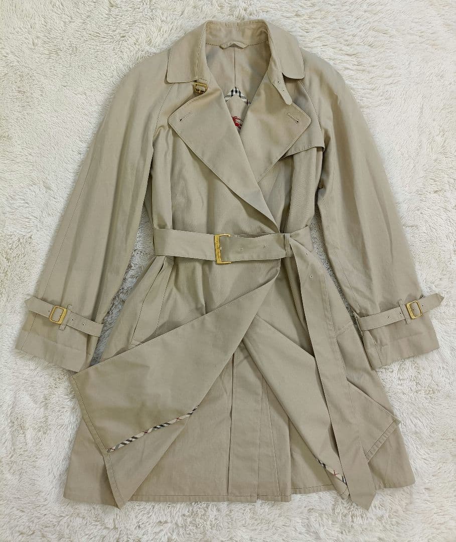 BURBERRY バーバリー トレンチコート ベルト付【サイズS】