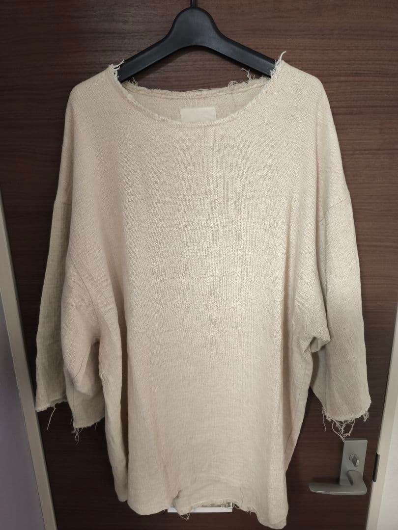 イサムカタヤマバックラッシュ BACKLASH　リネンカットソー