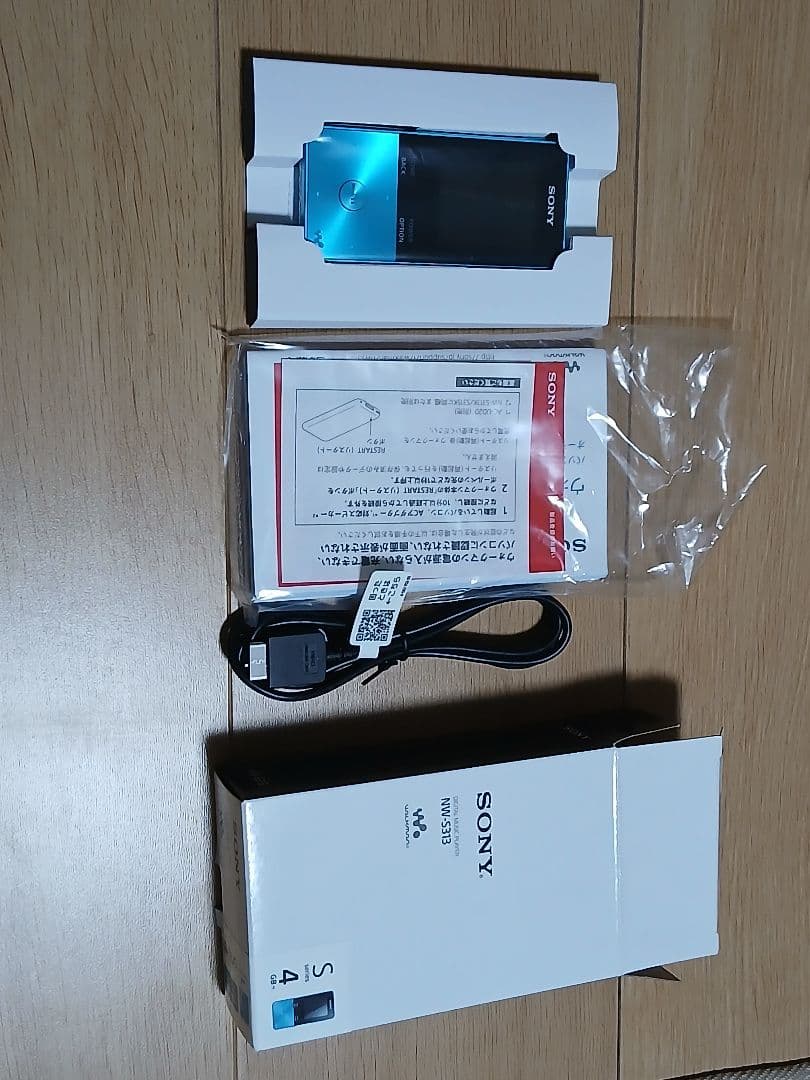 SONY NW-S313 ブルー 4GB