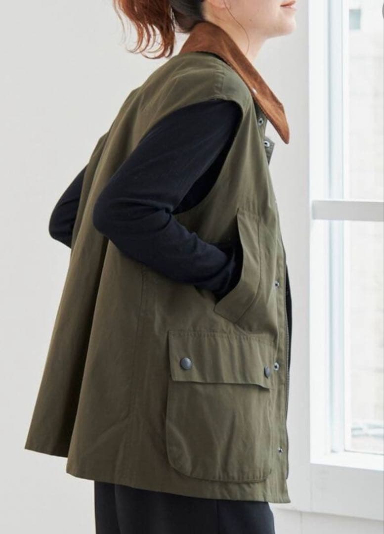 Barbour別注ベスト