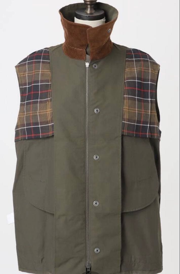 Barbour別注ベスト