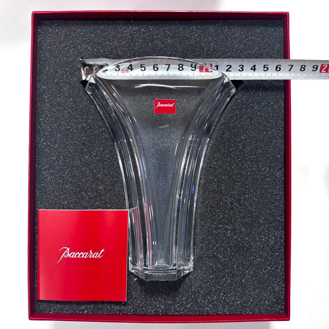 Baccarat ginkgo ギンコ　クリスタルフラワーベース 花瓶 未使用品