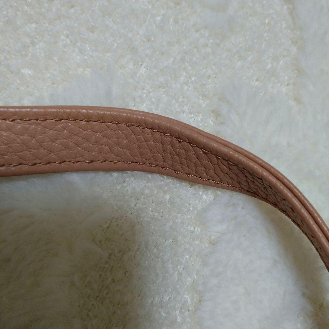 ear PAPILLONNER イアパピヨネ　ショルダーバッグ ピンクベージュ