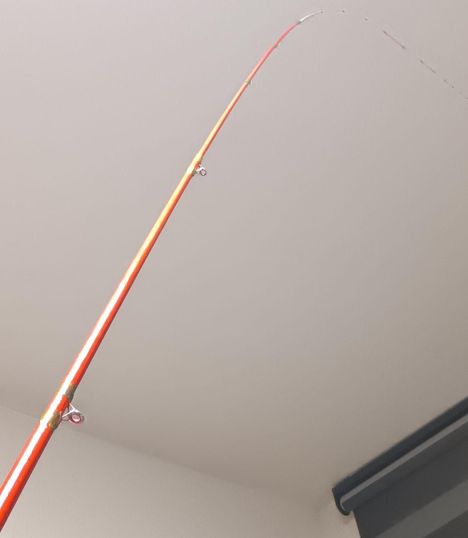 がまかつがまチヌ筏硬調2.1mがまチヌマークⅡ2.1m＋手造筏竿サクラ伊勢？