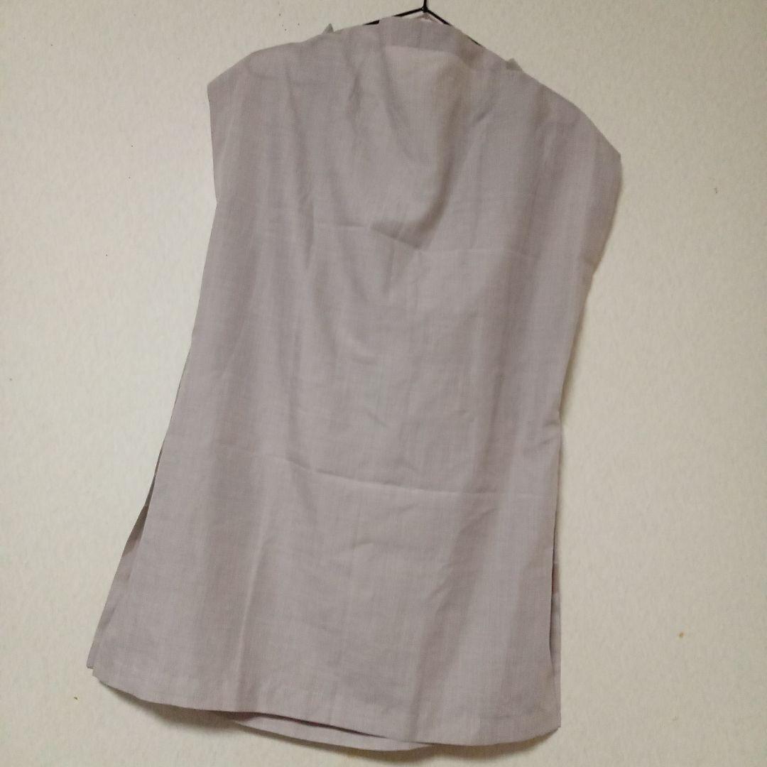 【月】ISSEY　MIYAKE　132 5.　麻混トップス/チュニック