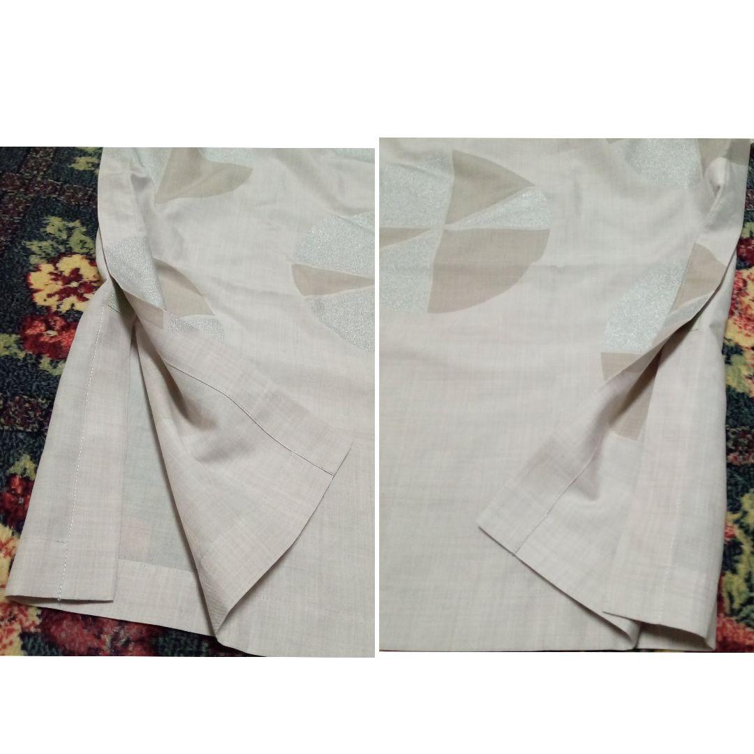 【月】ISSEY　MIYAKE　132 5.　麻混トップス/チュニック