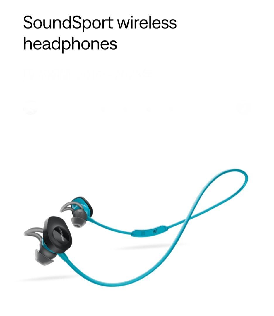 [新品未使用]　Bose SoundSport ワイヤレスイヤホン