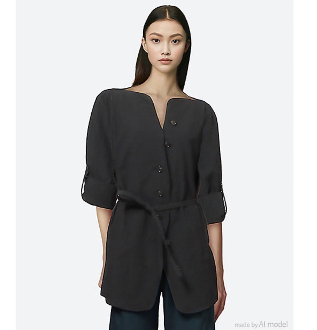 ジャケット・アウター AKIRANAKA Sesilia rollup sleeve shirt jk