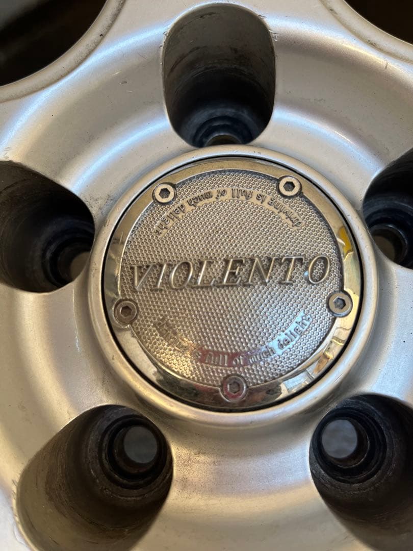 まーちゃんエンケイ 16インチ シルバー 5スポークホイール 7J16