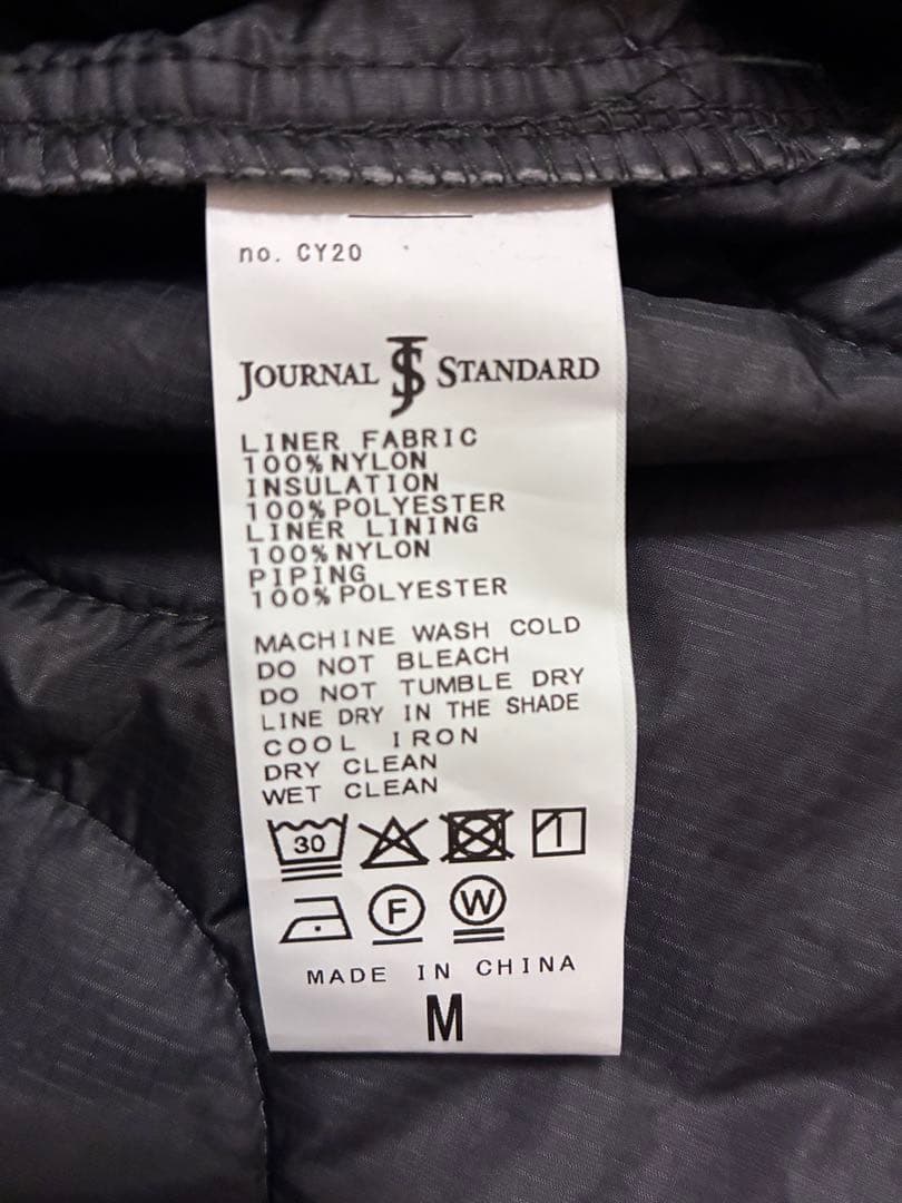 ジャーナルスタンダード M65 ショート モッズ 単丈　ライナー付き