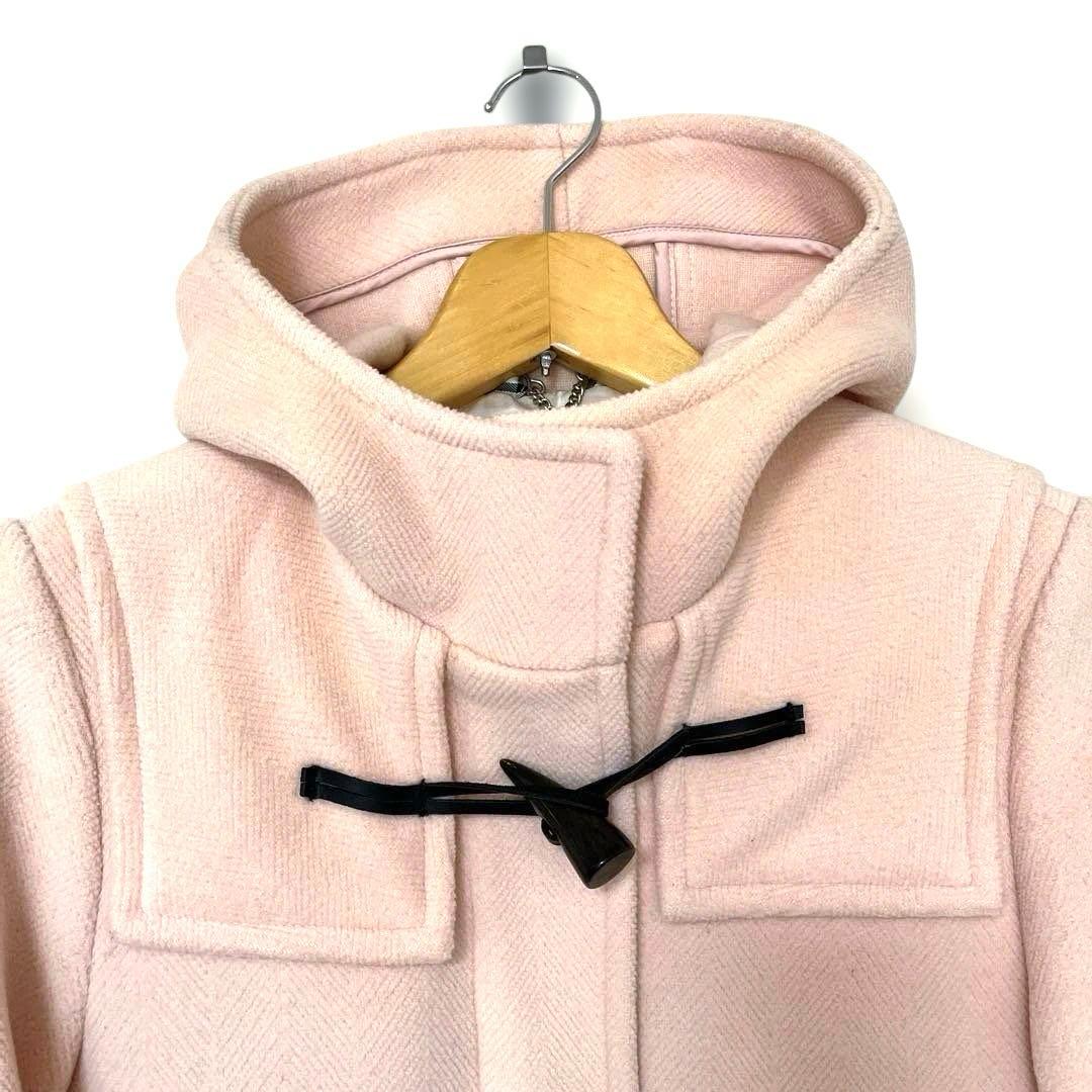 バーバリーロンドン　ダッフルコート　160 ステンカラー　フード付き