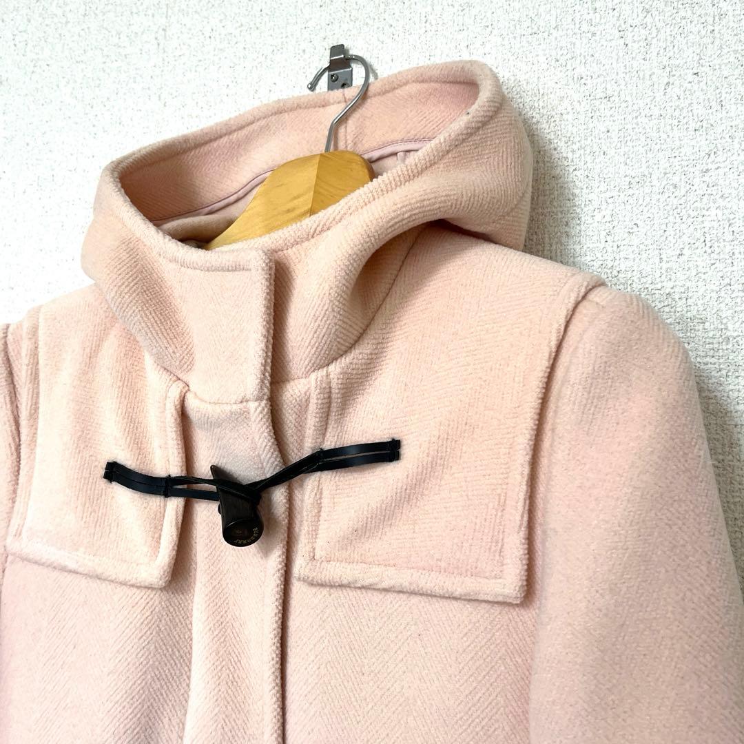 バーバリーロンドン　ダッフルコート　160 ステンカラー　フード付き