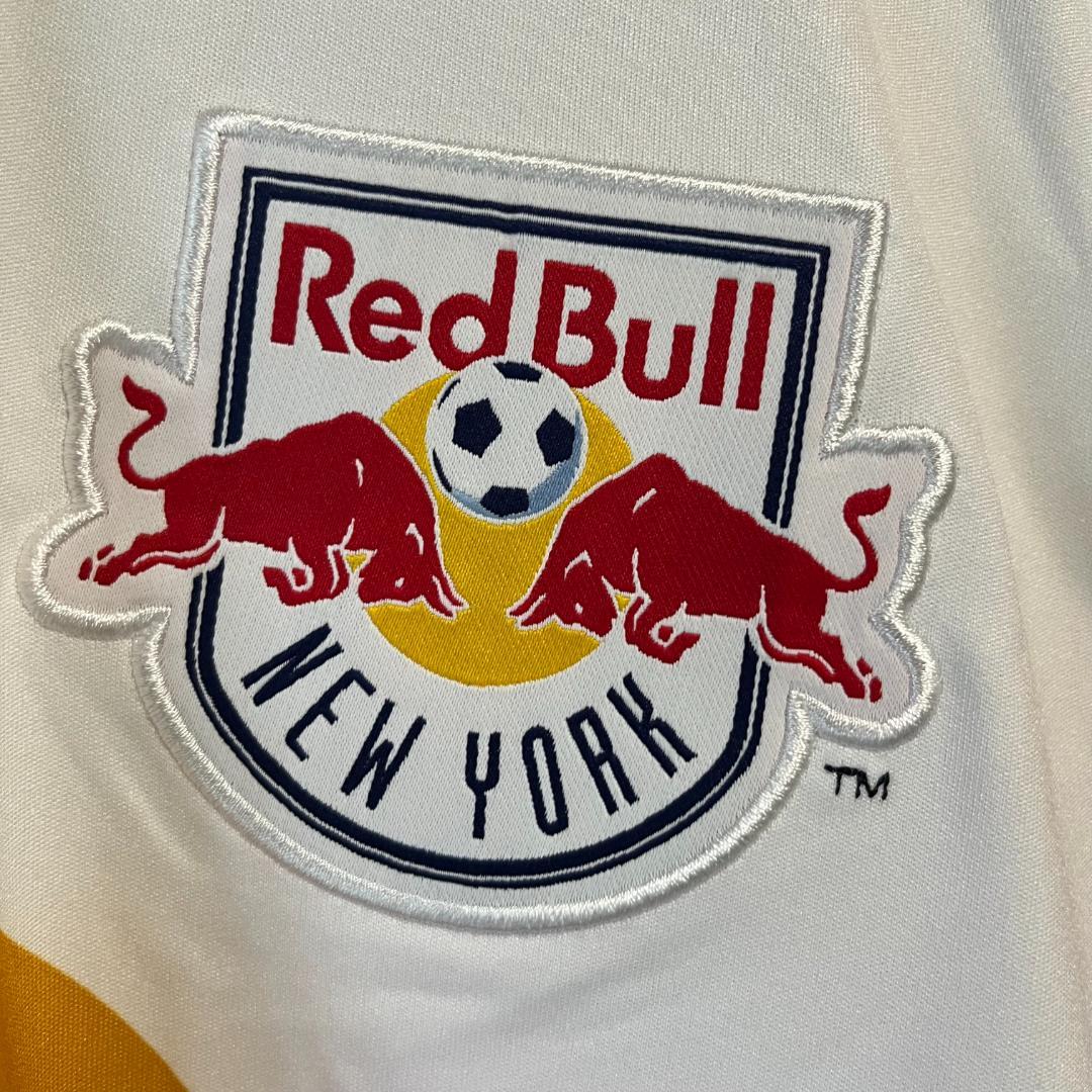 Red Bull New York サッカーシャツ ホワイト/レッド
