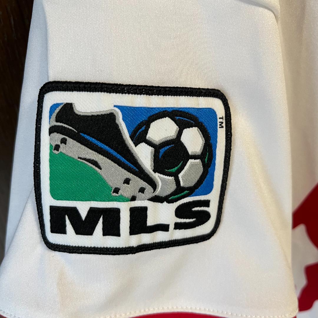 Red Bull New York サッカーシャツ ホワイト/レッド