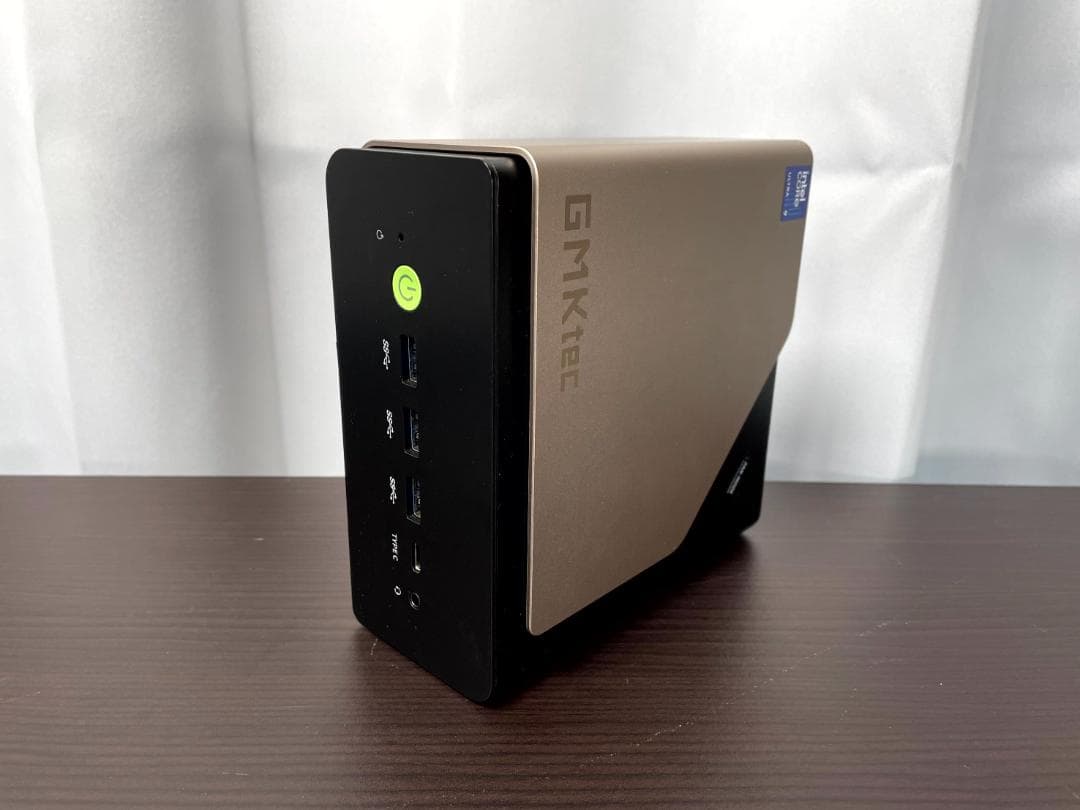 使用短め GMKtec EVO-T1 Core Ultra 9 285HミニPC