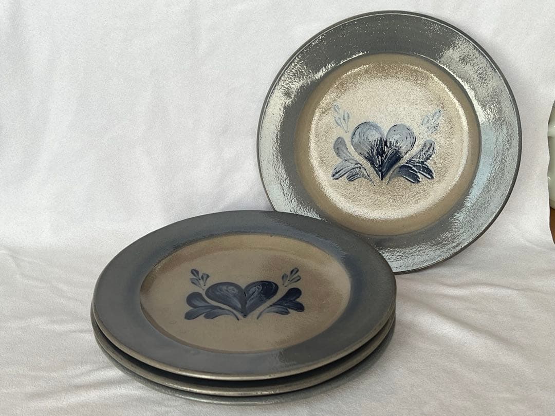 アントステラ　ローポタリー ランチョンプレート4枚セット