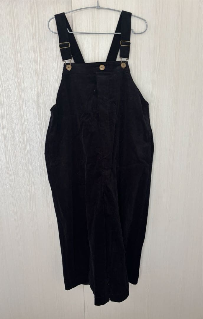 UNLIENS コーデュロイサロペット