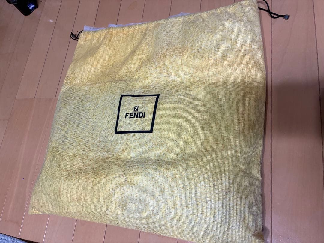 ⭐︎未使用品⭐︎FENDI ズッキーノ　トートバッグ　キャンバス　肩掛け　保管袋付