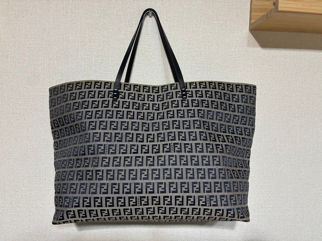 ⭐︎未使用品⭐︎FENDI ズッキーノ　トートバッグ　キャンバス　肩掛け　保管袋付