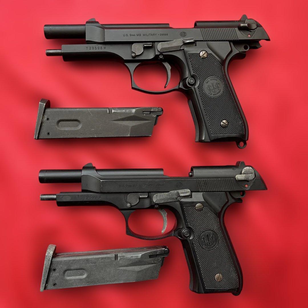 東京マルイ　ベレッタM92 ガスブローバックガン　2丁　U.S M9