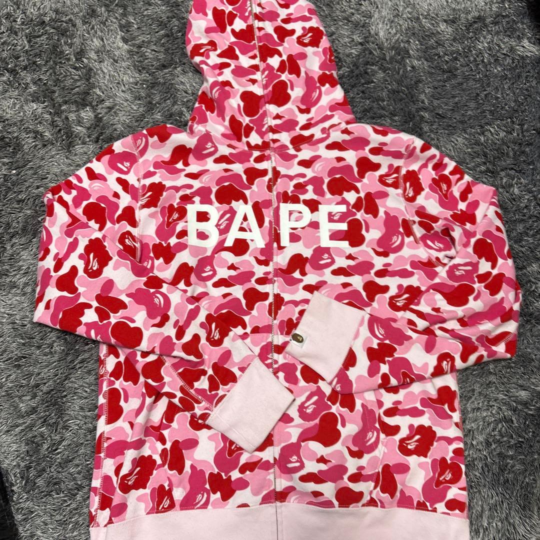 値下げBAPE カモフラージュパーカー Mサイズ