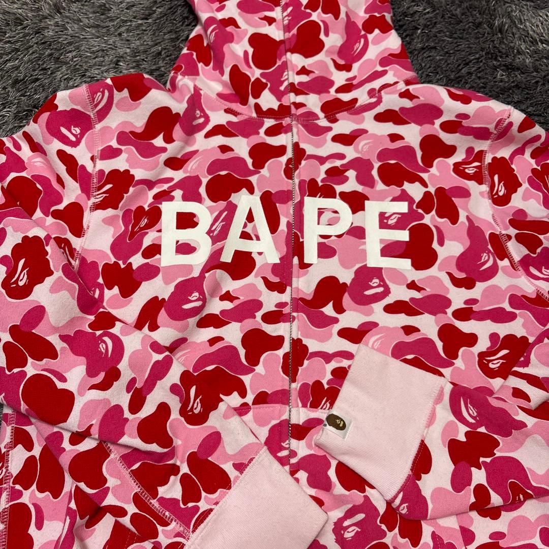 値下げBAPE カモフラージュパーカー Mサイズ