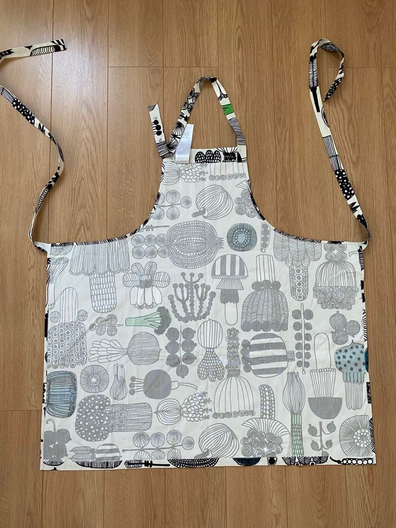 【未使用】marimekko マリメッコ プータルフリンパルハート エプロン