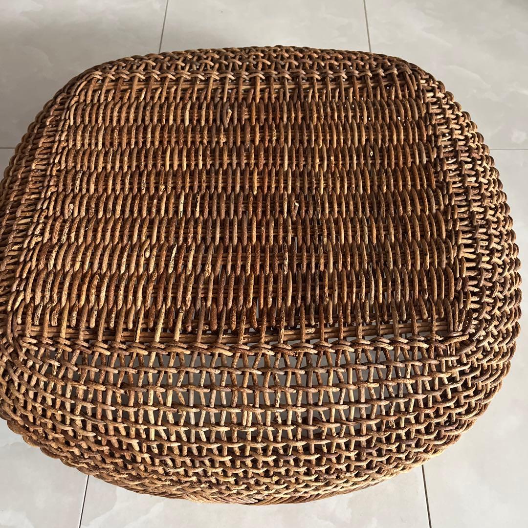 あけびバスケット　かご　スクエア籠　おしゃれ　収納　インテリア小物入れ　天然素材