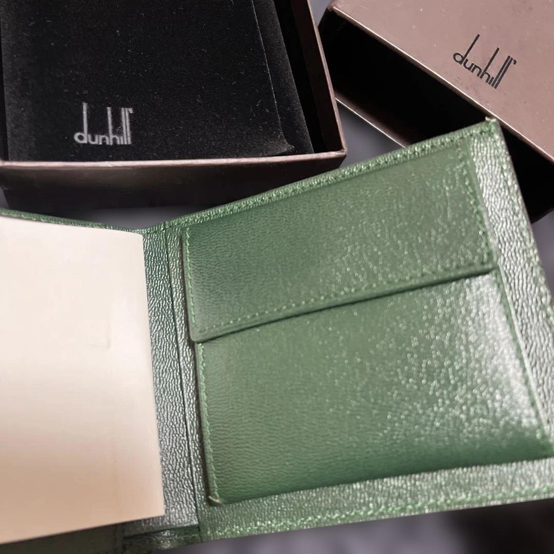 新品未使用　dunhill ダンヒル　二つ折り　財布　メンズ