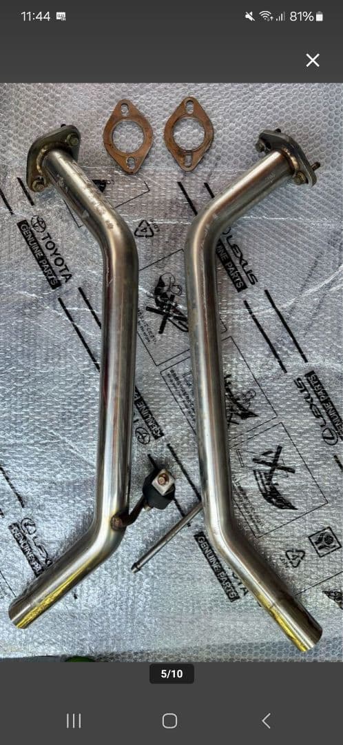 トムスバレルマフラー左右 2本出し　30アルファード