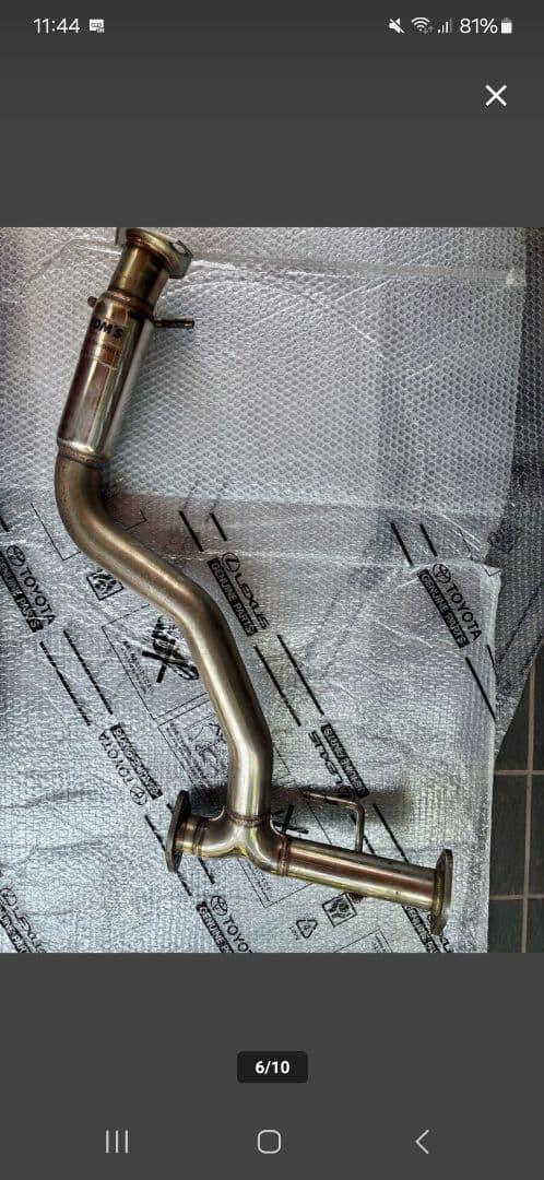 トムスバレルマフラー左右 2本出し　30アルファード