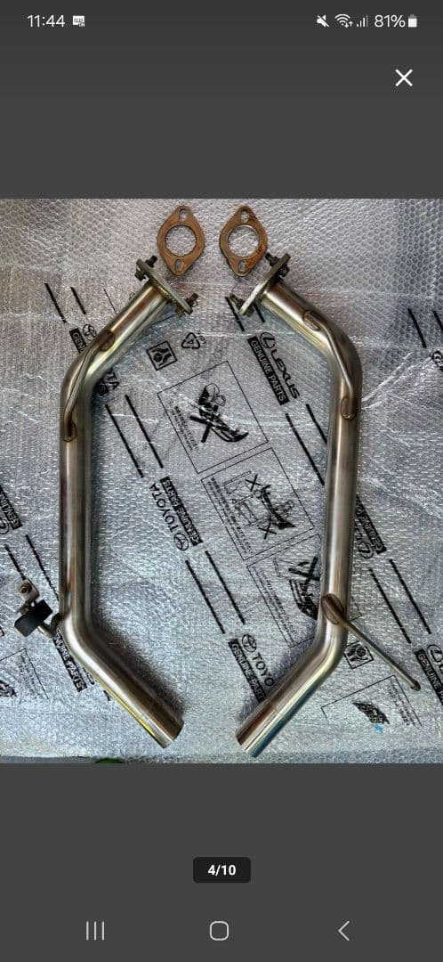 トムスバレルマフラー左右 2本出し　30アルファード