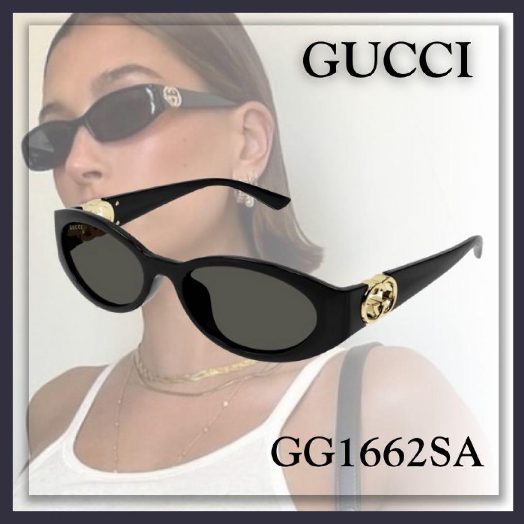 6*6様 GUCCI GG1662SA ブラックサングラス