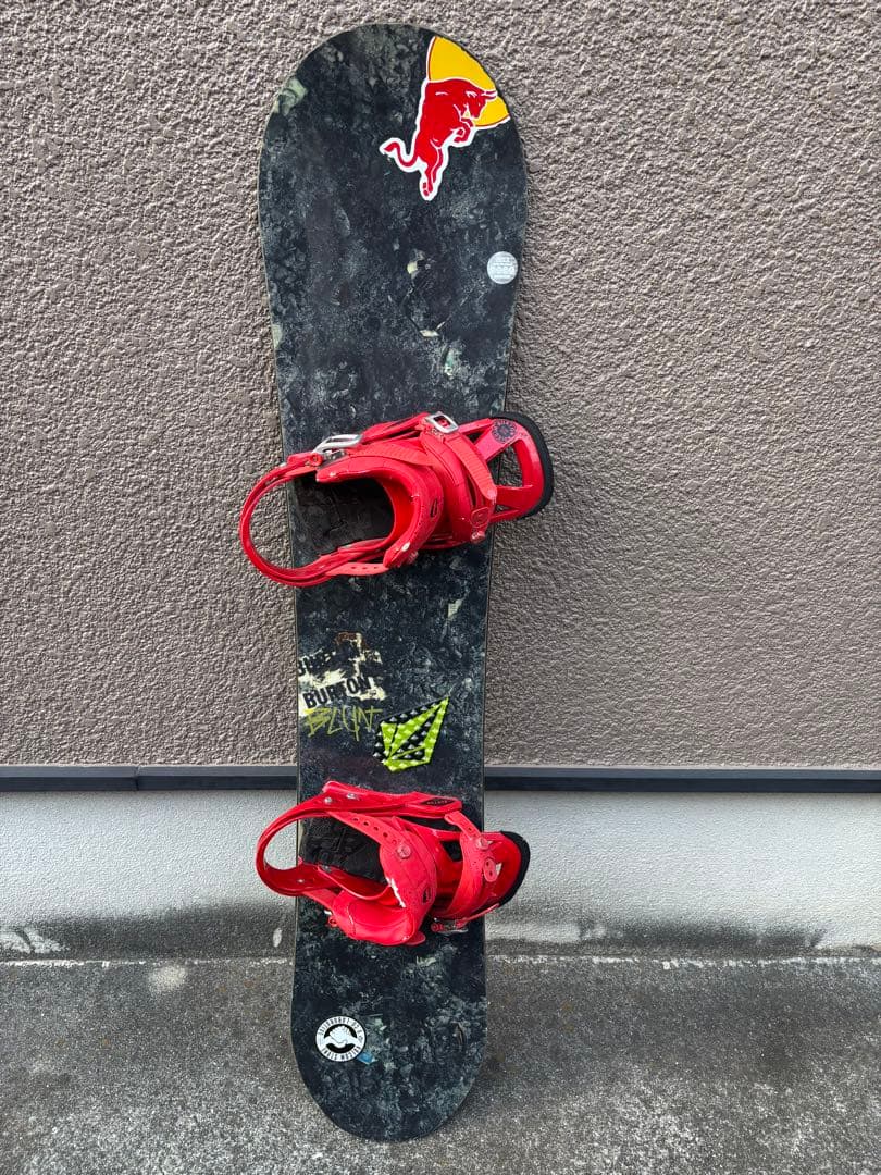 ★送料込み★ BURTON スノーボード 142 ビンディングM 2点セット